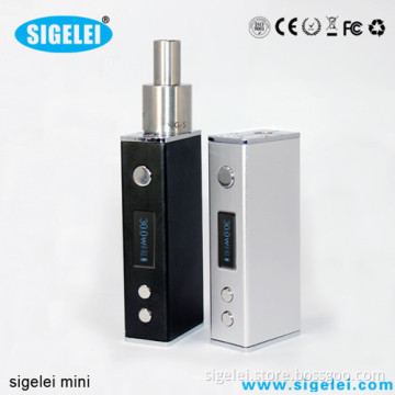 Latest Unique 30W Box Mod E Cigarette Sigelei Electronic Cig Cigarette